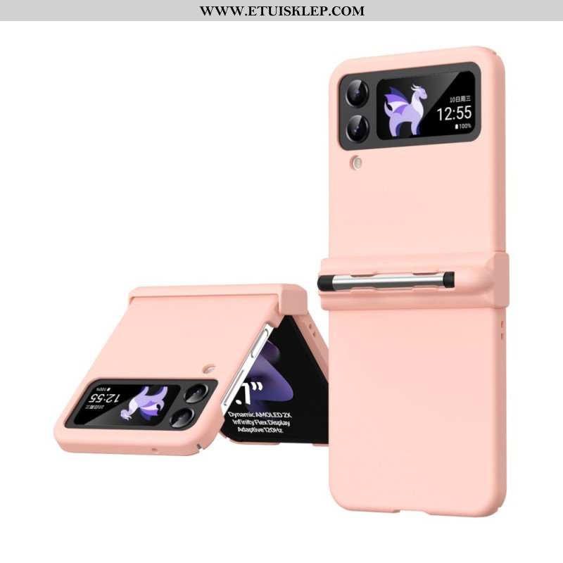 Etui do Samsung Galaxy Z Flip 4 Etui Folio Klasyka Z Rysikiem